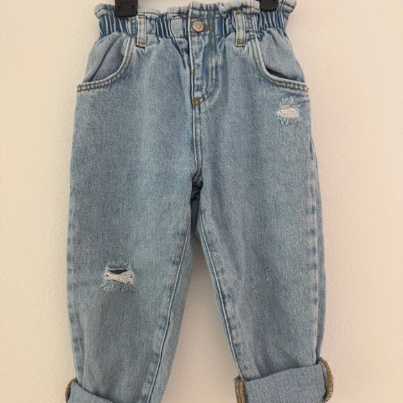 Toddler Girl Denim Jeans Bundle - H&M & ZARA (Size 3-4T) - Picture 6 of 10